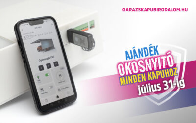 Okosnyitó minden garázskapuhoz