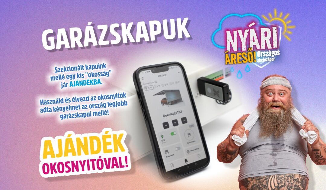 Országos Nyári Áreső Akciók!